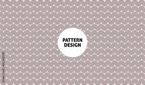 Seamless Geometric Pattern Vector, Modern stylish abstract texture