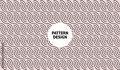 Seamless Geometric Pattern Vector, Modern stylish abstract texture