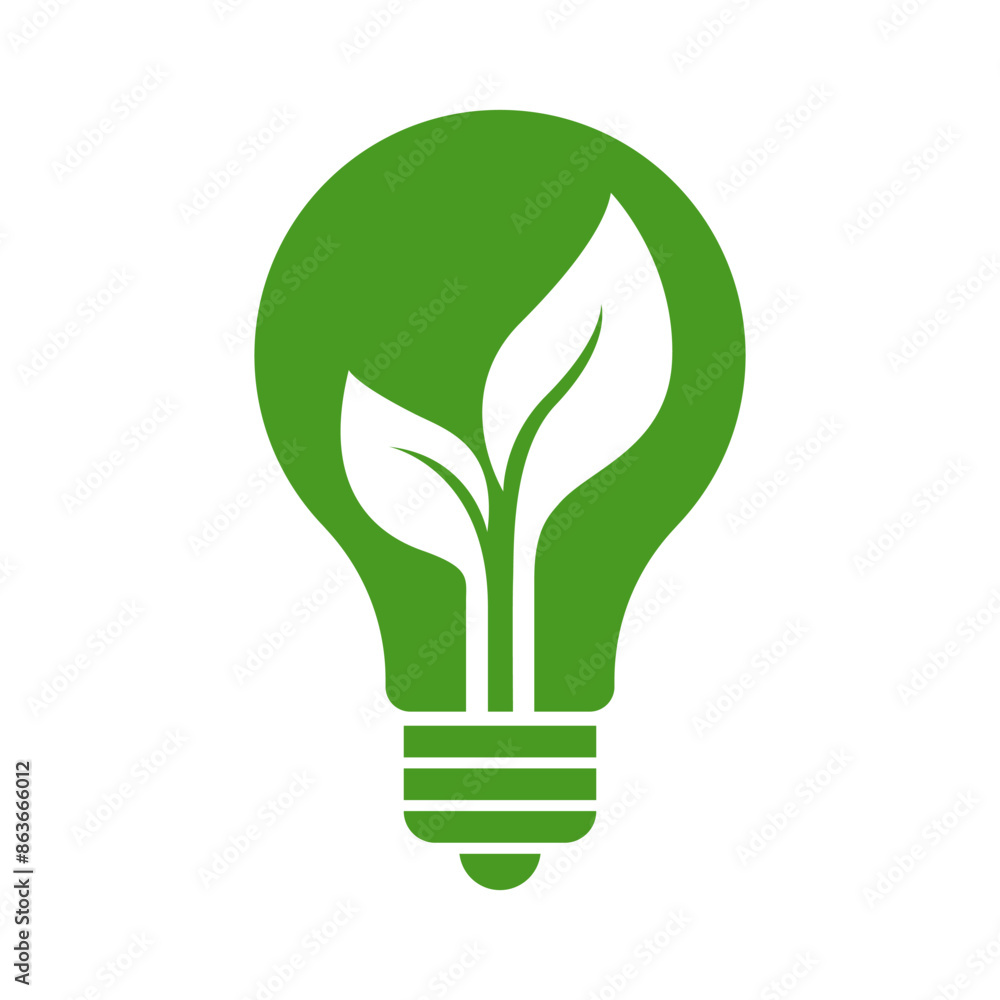 Save energy symbol. Energy icon with green leaf. Eco friendly, environmentally. Eco icon. Vector illustration. Save energy symbol. Energy icon with green leaf. Eco friendly, environmentally. Eco icon. Vector illustration.