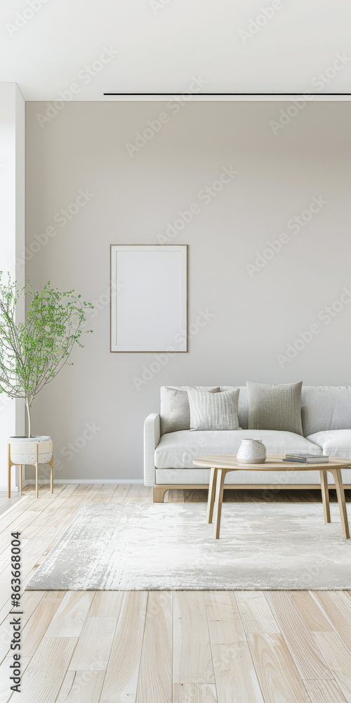 Luxury living room interiors in neutral tones with minimal ornaments and natural window lighting. Interiors composition for property advertising. Luxury living room interiors in neutral tones with minimal ornaments and natural window lighting. Interiors composition for property advertising.