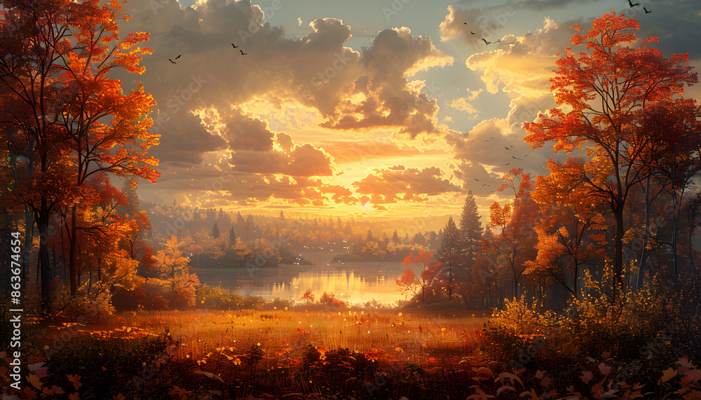 Fototapeta premium landscape images