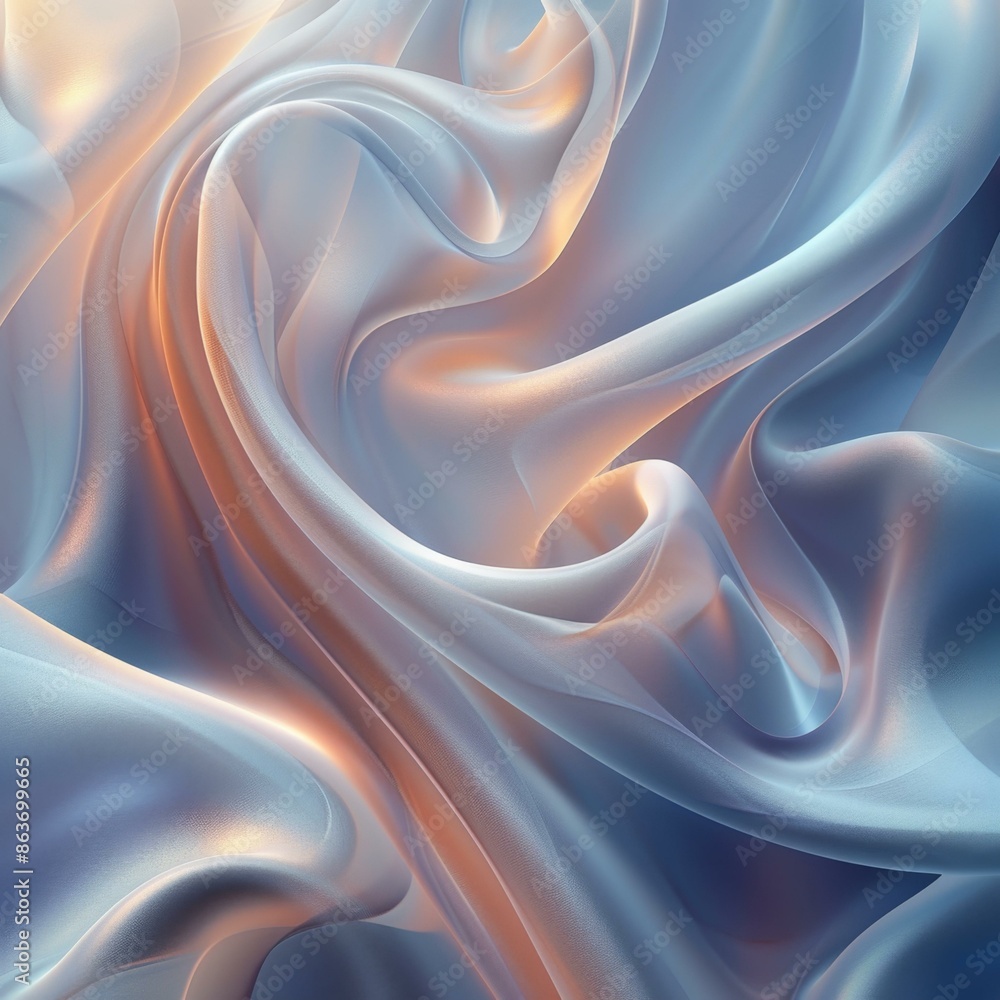 Obraz premium Abstract Art, Vibrant Colors, Digital Creation