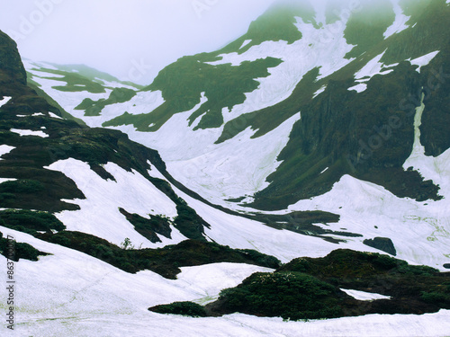 winter mountain landscape
