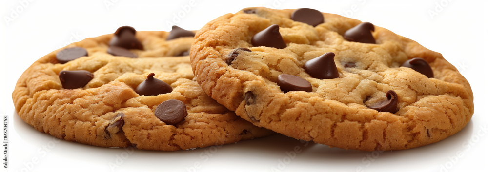 Cookie isolated on white background. Cookie isolated on white background.