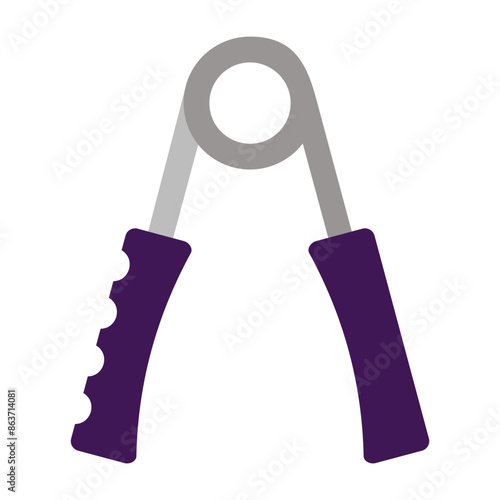 Gripper flat icon