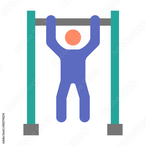 Pull Ups flat icon