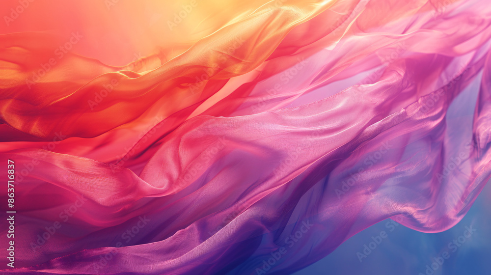The lesbian flag is a piece of cloth that flutters in the wind, in two light colors. The lesbian flag is a piece of cloth that flutters in the wind, in two light colors.