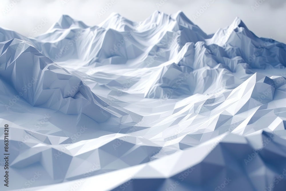 Frozen Geometric Peaks Frozen Geometric Peaks