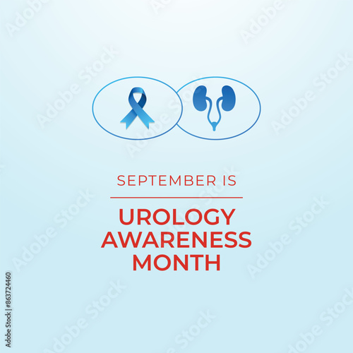 vector graphic of Urology Awareness Month ideal for Urology Awareness Month celebration.