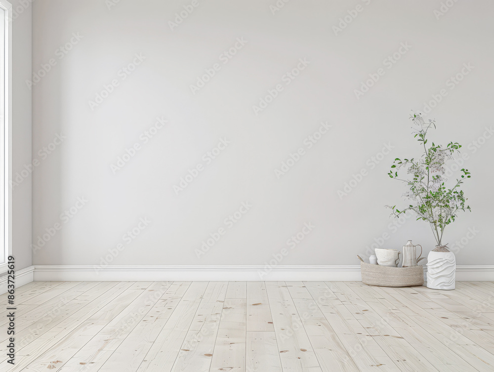 Empty room in a luxury property in neutral tones with natural lighting and no furniture. Interiors composition with copy space for advertising. Empty room in a luxury property in neutral tones with natural lighting and no furniture. Interiors composition with copy space for advertising.