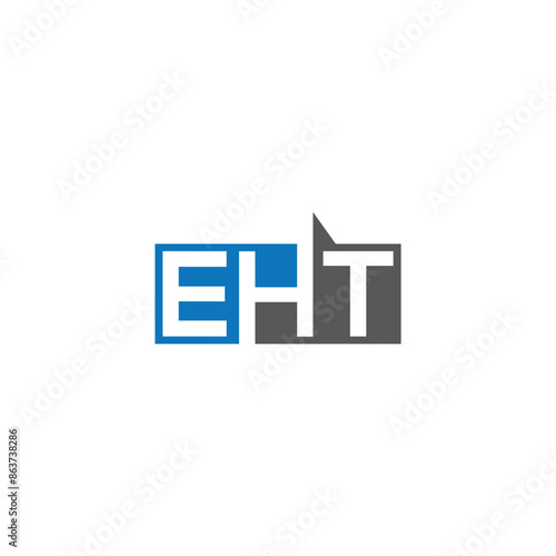eht logo , EHT letter logo design vector, EHT initial letter logo design vector template.