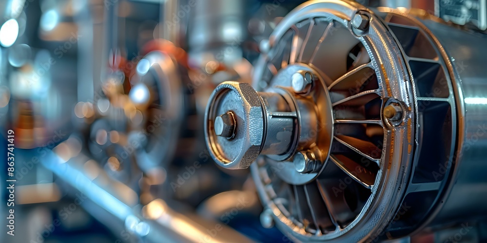 Optimize HVAC Efficiency by Regularly Maintaining Heat Exchangers for Peak Performance. Concept HVAC, Efficiency, Maintenance, Heat Exchangers, Peak Performance Optimize HVAC Efficiency by Regularly Maintaining Heat Exchangers for Peak Performance. Concept HVAC, Efficiency, Maintenance, Heat Exchangers, Peak Performance