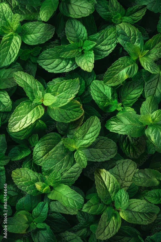 Many fresh peppermint leaves texture background, fragrant spices pattern, Mentha piperita mockup Many fresh peppermint leaves texture background, fragrant spices pattern, Mentha piperita mockup