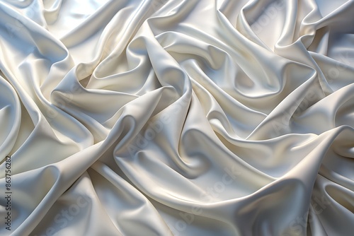 Abstract luxury white fabric texture background