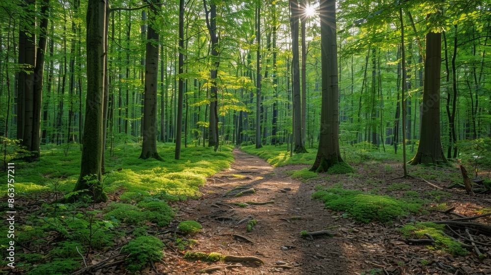 Fototapeta premium tropical forest landscape