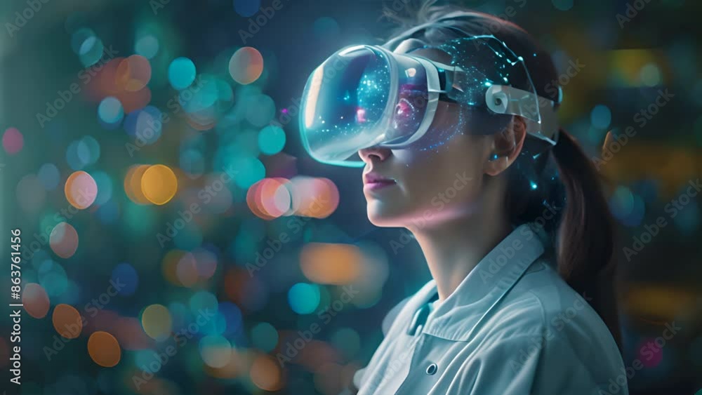 digital doctor. future of medicine using AR.generative digital doctor. future of medicine using AR.generative