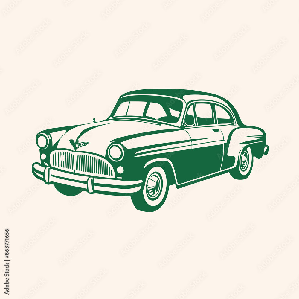 Obraz premium vintage car