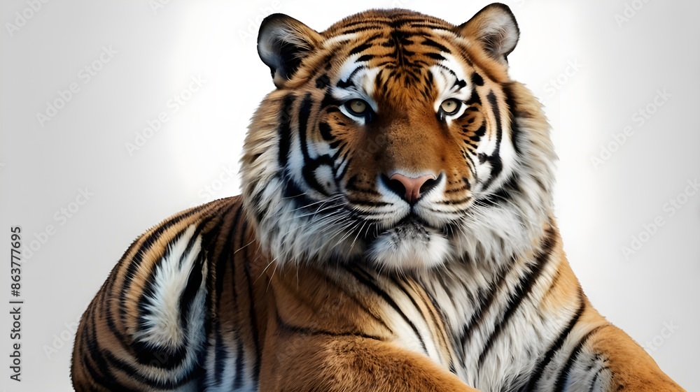 Fototapeta premium tiger in the zoo