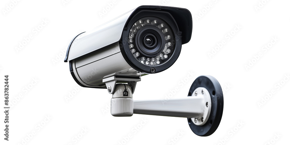 Security camera isolated on transparent or white background Security camera isolated on transparent or white background