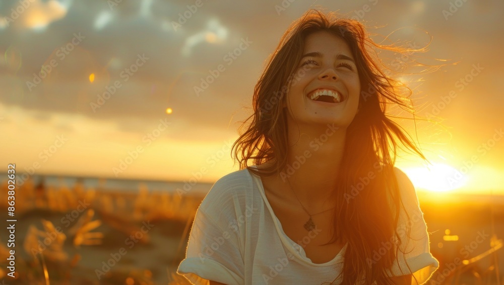 Camera clicks become the soundtrack of her elation, a melody of freedom. Camera clicks become the soundtrack of her elation, a melody of freedom.