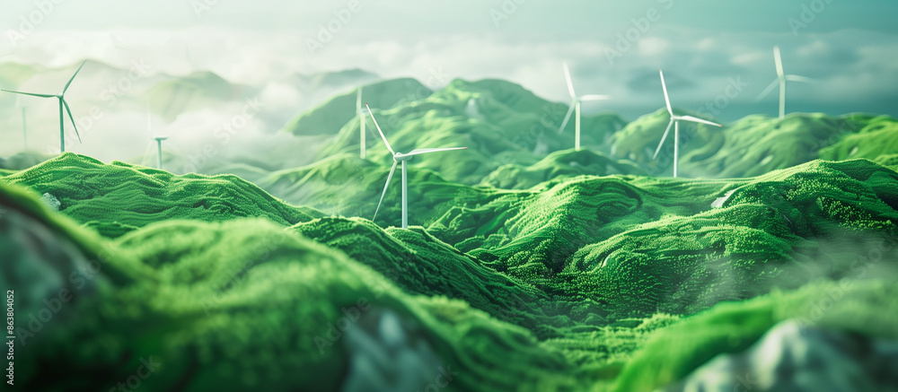 concept miniature electric windmill concept miniature electric windmill