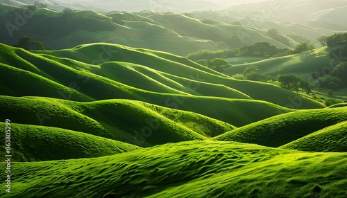 rice terraces in island