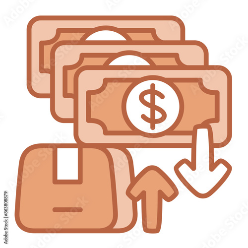 Selling And Transferring Assets Icon