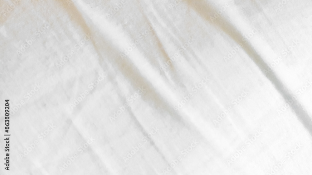 white bedsheet fabric background copy space white bedsheet fabric background copy space