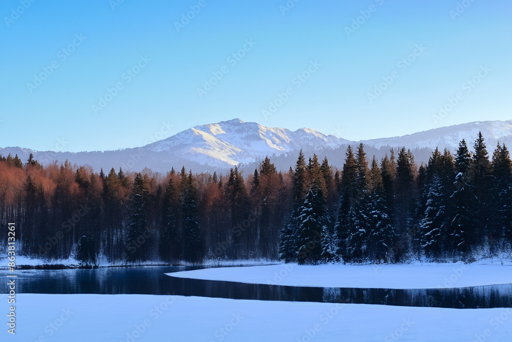 Obraz premium Winter Landscape