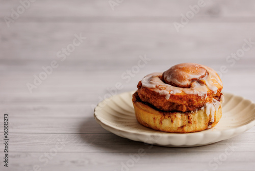 デザートのシナモンロール