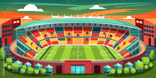 stadium background