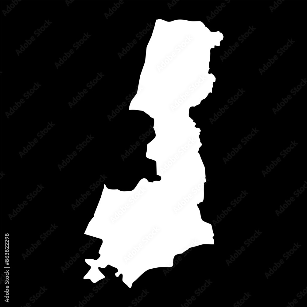 Central District map, administrative division of Israel. Central District map, administrative division of Israel.