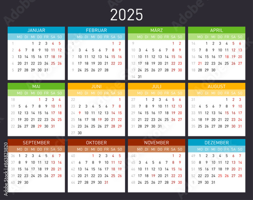 Kalender 2025