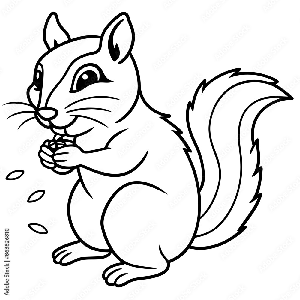 Obraz premium Woodland Escape Coloring Pages For Coloring Book