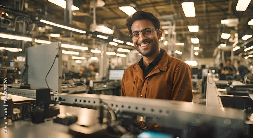 An Electrician Do a Photoshoot in Their Lab An Electrician Do a Photoshoot in Their Lab
