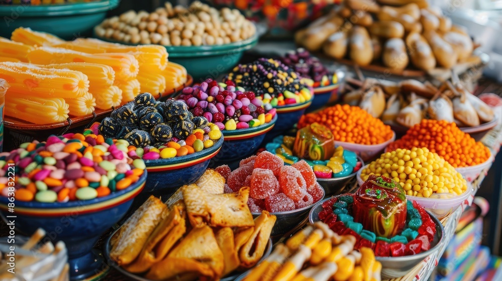 Fototapeta premium Mexican candies including cajeta from Sayula Jalisco