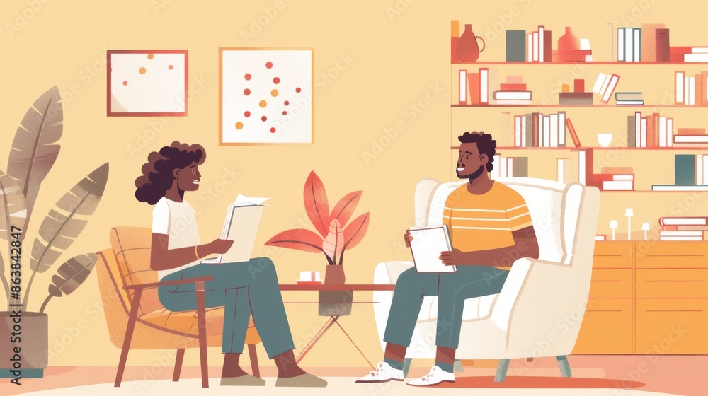A professor mentoring a student, highlighting the importance of guidance and support in academic development. A professor mentoring a student, highlighting the importance of guidance and support in academic development.