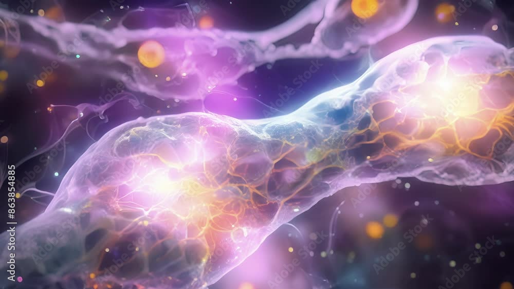 An animation of fibroblast cells with the characteristic zebra bodies seen in individuals with lysosomal storage diseases. An animation of fibroblast cells with the characteristic zebra bodies seen in individuals with lysosomal storage diseases.
