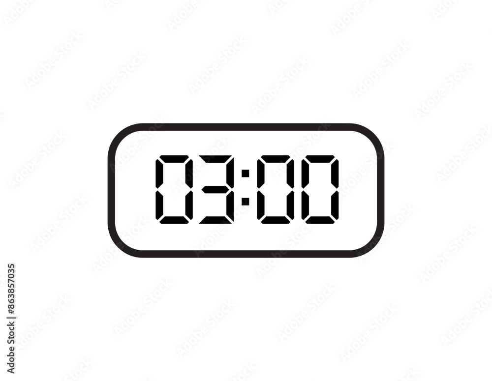 digital clock digital clock