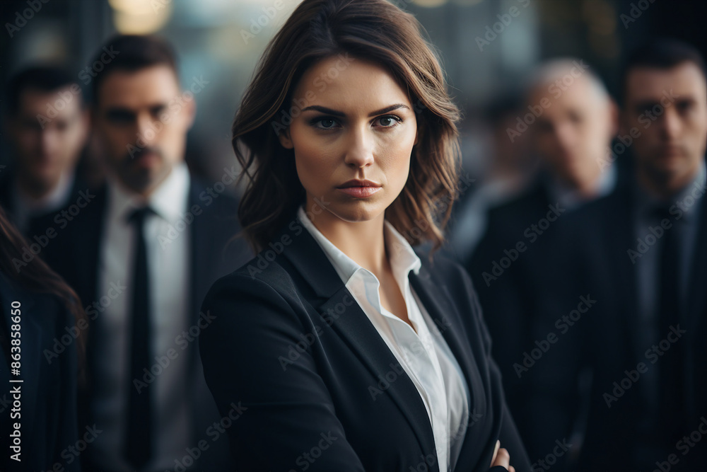 AI generated photo of hardworking people colleagues together in the office AI generated photo of hardworking people colleagues together in the office