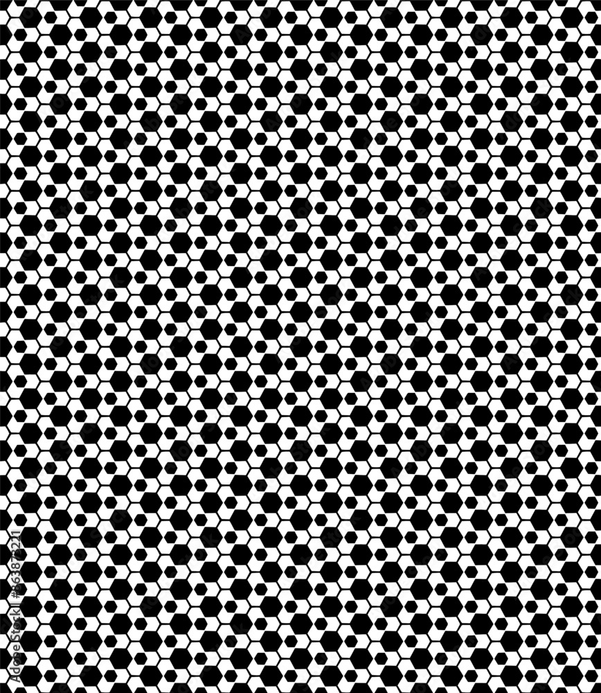 Abstract seamless black and white pattern with small geometric shapes. Vector background for print on fabric, wrapping paper, web banners Abstract seamless black and white pattern with small geometric shapes. Vector background for print on fabric, wrapping paper, web banners