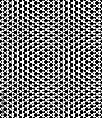 Abstract seamless black and...