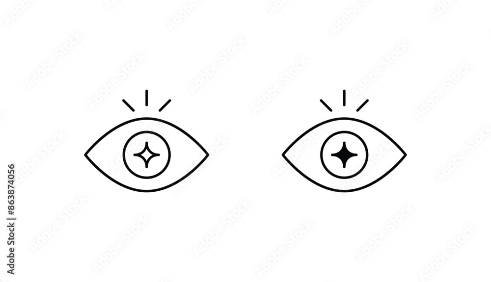 Obraz premium intuitive icon design with white background stock illustration