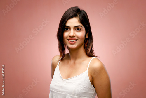 Photoshoot of a Pretty Woman in Western Wear