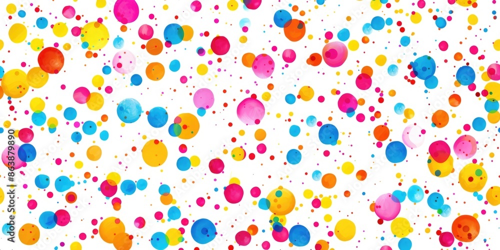 Bright and cheerful balloons suspended in mid-air, perfect for celebration or party decoration Bright and cheerful balloons suspended in mid-air, perfect for celebration or party decoration