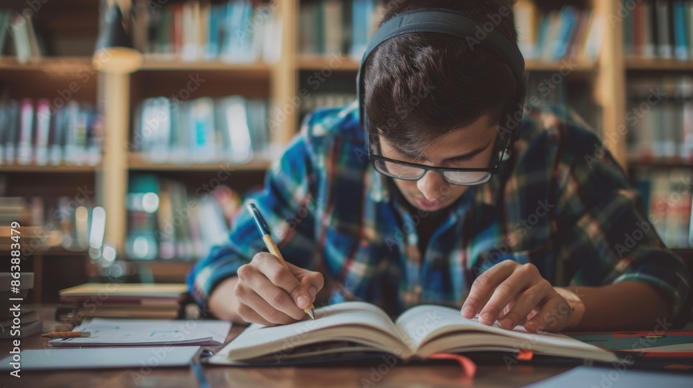A teacher working on a professional development program, representing the continuous learning and growth of educators. A teacher working on a professional development program, representing the continuous learning and growth of educators.