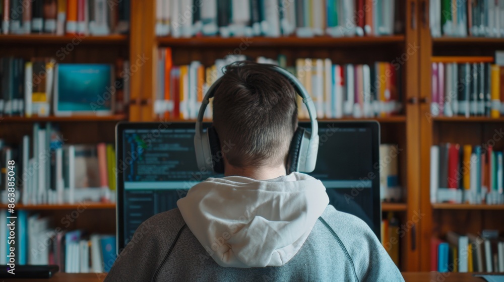 A student accessing online educational videos, highlighting the variety and accessibility of digital learning content. A student accessing online educational videos, highlighting the variety and accessibility of digital learning content.