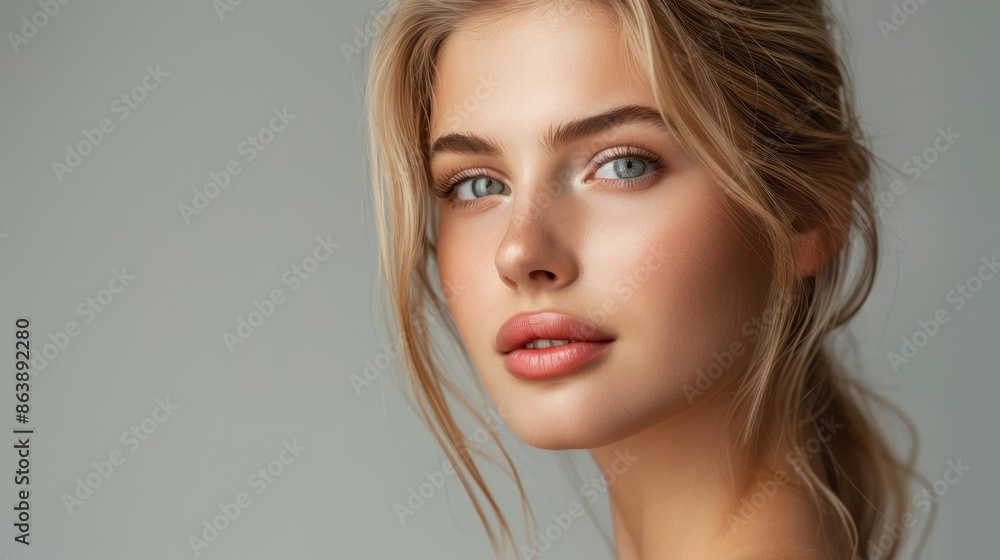 Fototapeta premium The Elegant Blonde Woman