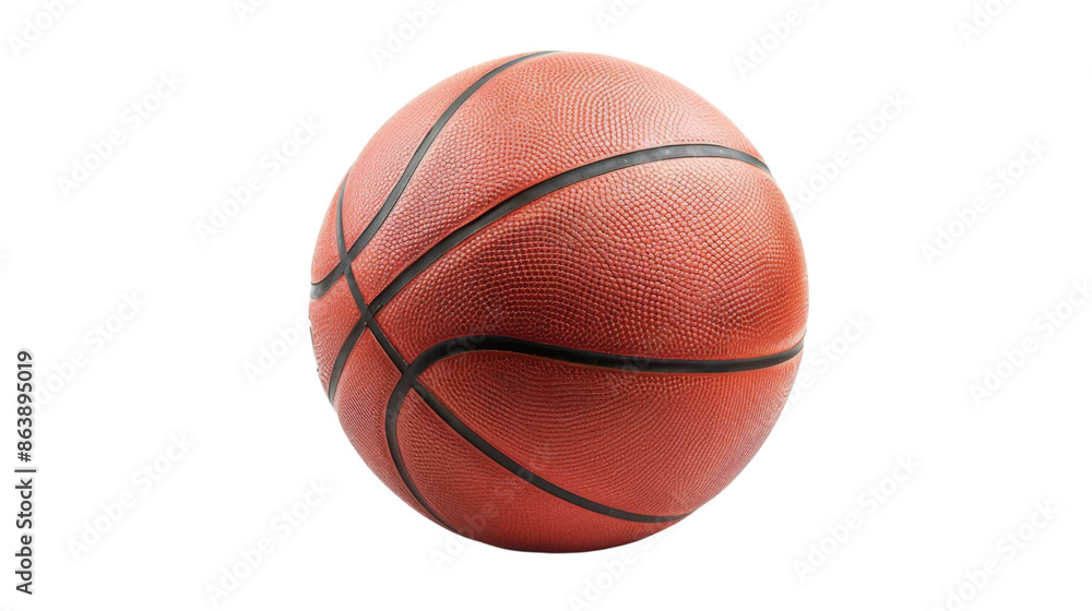 Basketball ball on transparent background Basketball ball on transparent background