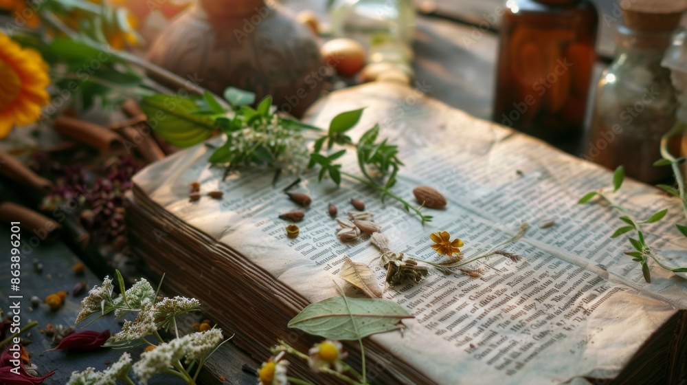 A close-up of a book on healthy living, emphasizing the importance of holistic approaches to wellbeing. A close-up of a book on healthy living, emphasizing the importance of holistic approaches to wellbeing.
